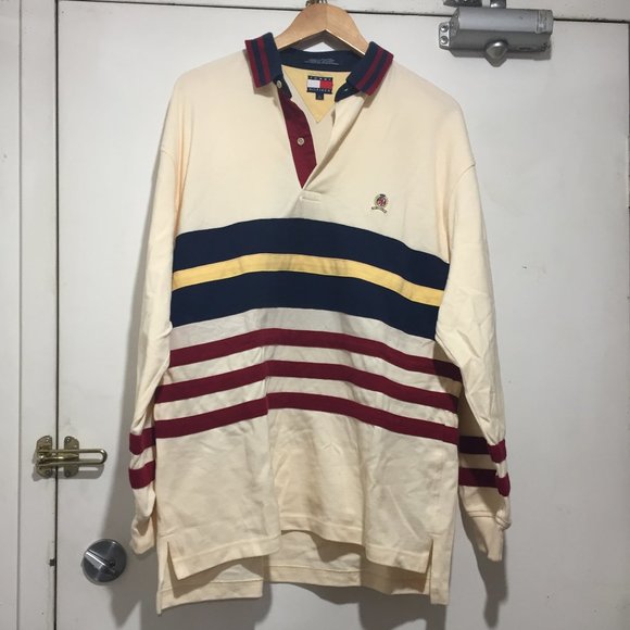 VINTAGE TOMMY HILFIGER POLO SHIRTS SIZE L - Picture 4 of 9